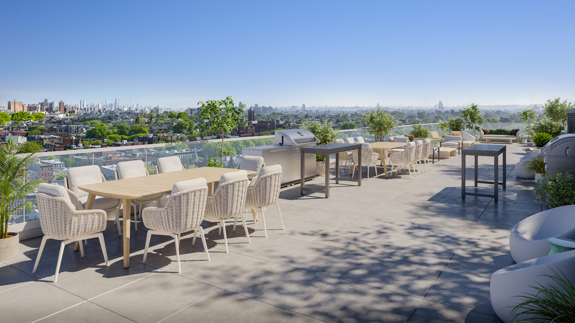 Rooftop terrace